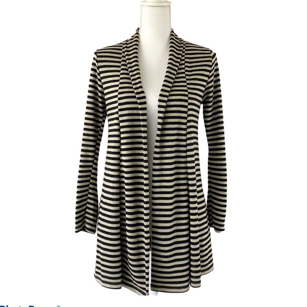 Hanger 55 Open Front Cardigan Long Sleeves